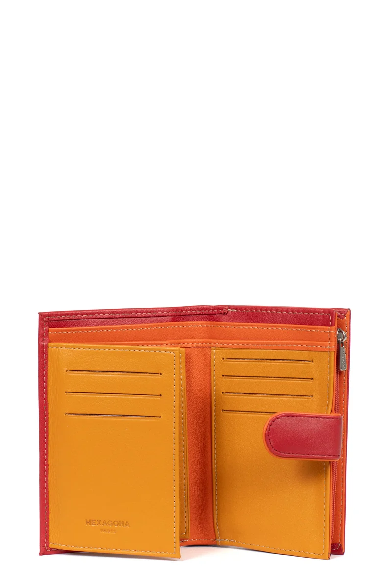 Portefeuille - 2 volets - Cuir