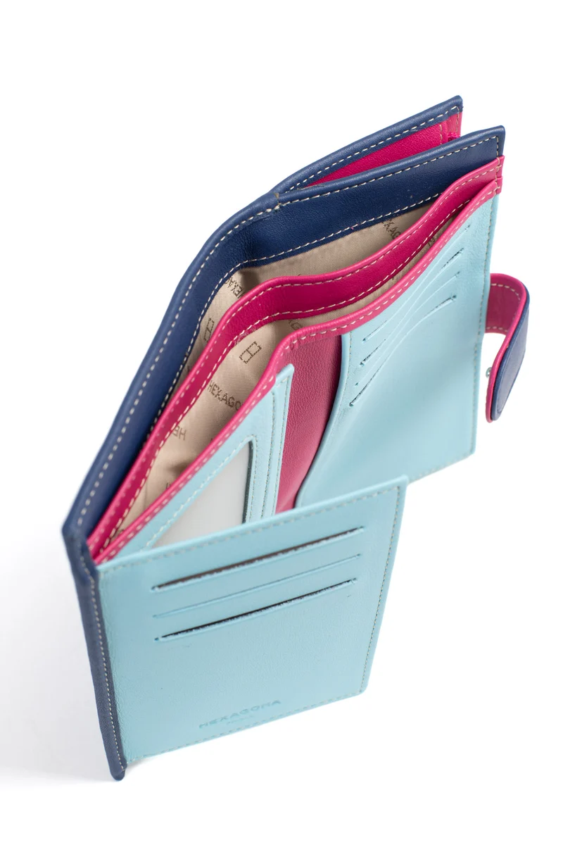 Portefeuille - 2 volets - Cuir