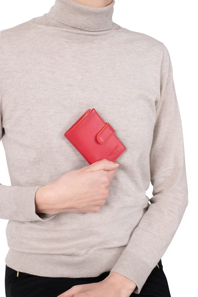 Porte-cartes - 1 volet - Cuir