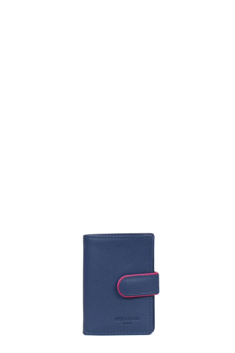 Porte-cartes - 1 volet - Cuir