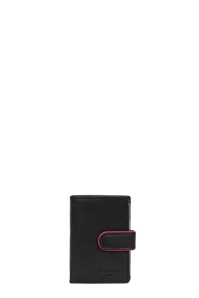 Porte-cartes - 1 volet - Cuir