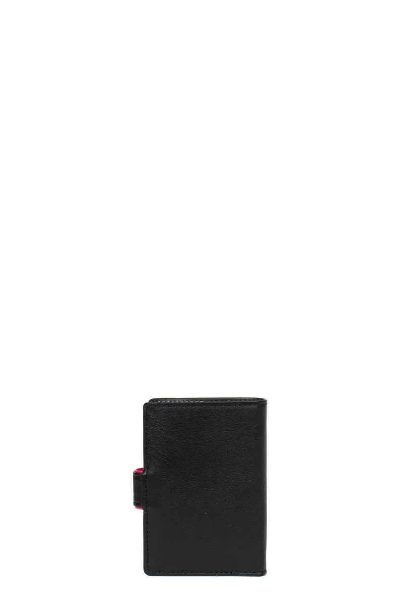 Porte-cartes - 1 volet - Cuir