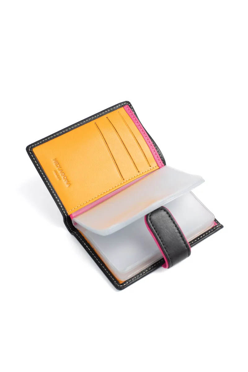 Porte-cartes - 1 volet - Cuir