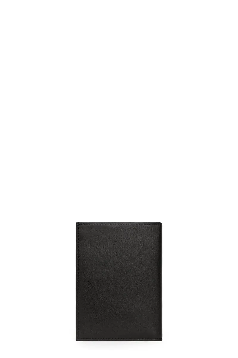 Portefeuille européen - 2 volets - Cuir