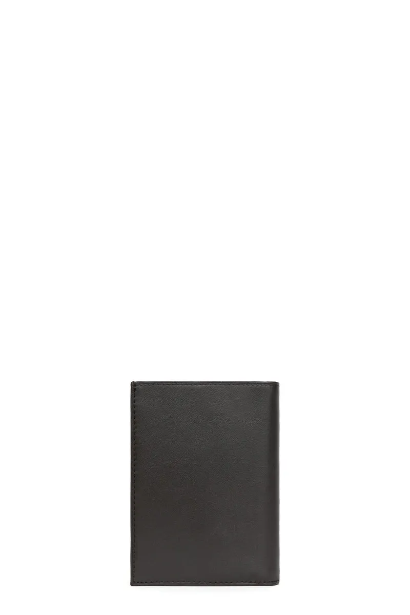 Portefeuille européen - 2 volets - Cuir