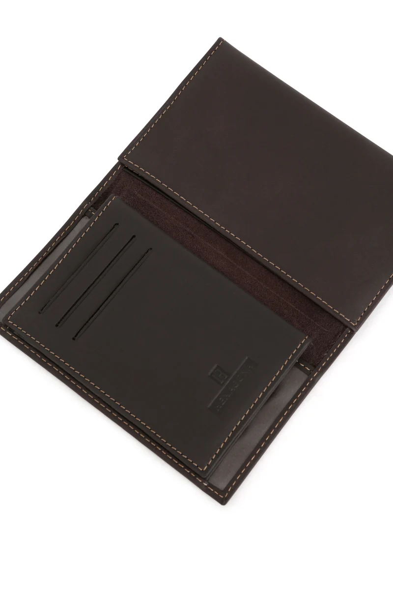 Porte-papiers - 3 volets - Cuir
