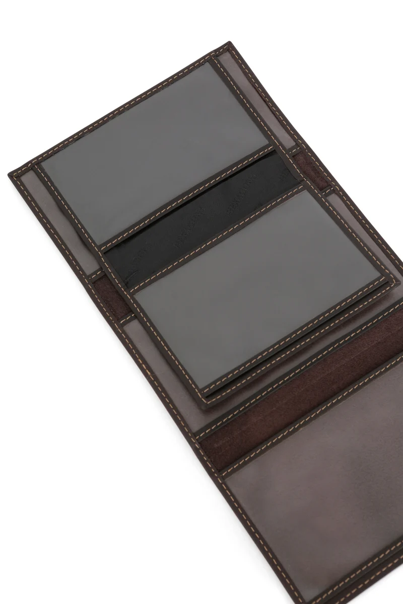 Porte-papiers - 3 volets - Cuir