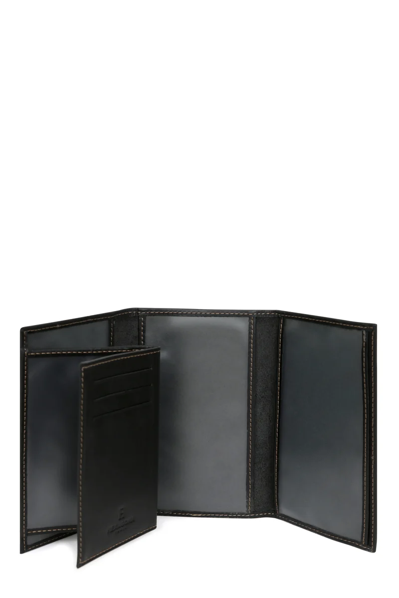 Porte-papiers - 3 volets - Cuir