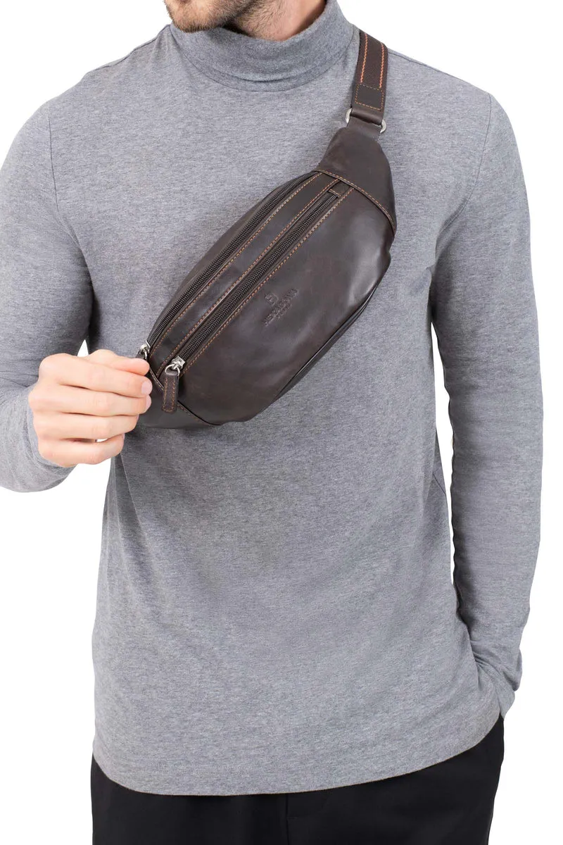 Sac banane - Cuir