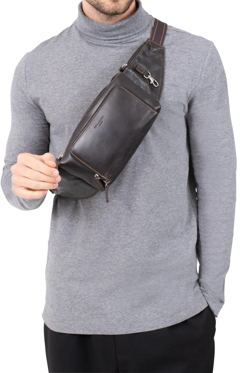 Sac banane - Cuir