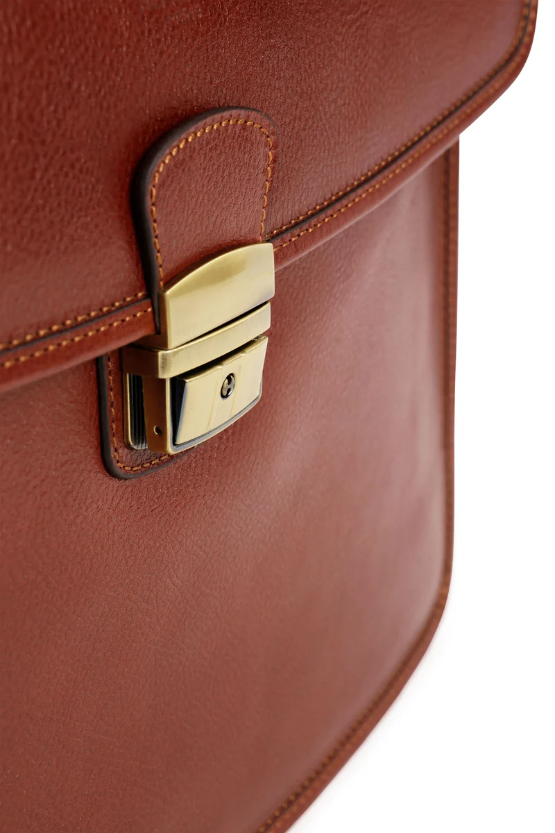 Cartable - A4 - Cuir