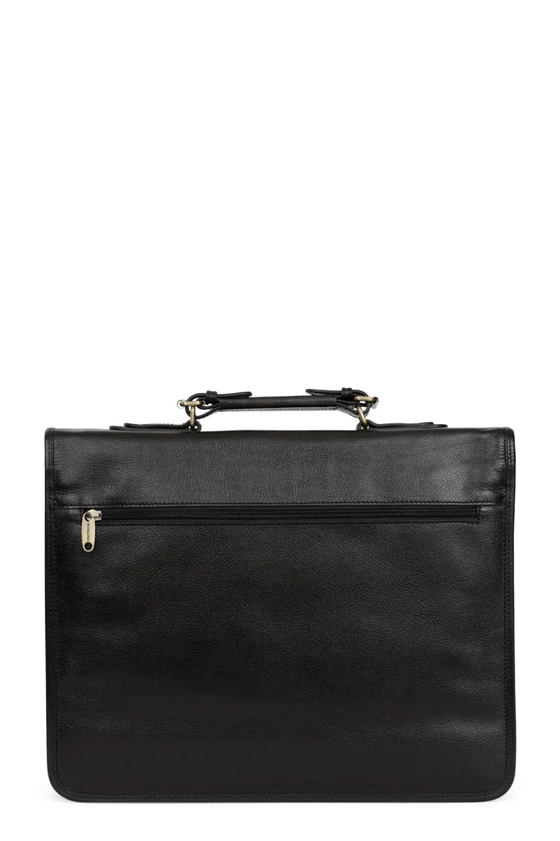 Cartable - A4 - Cuir