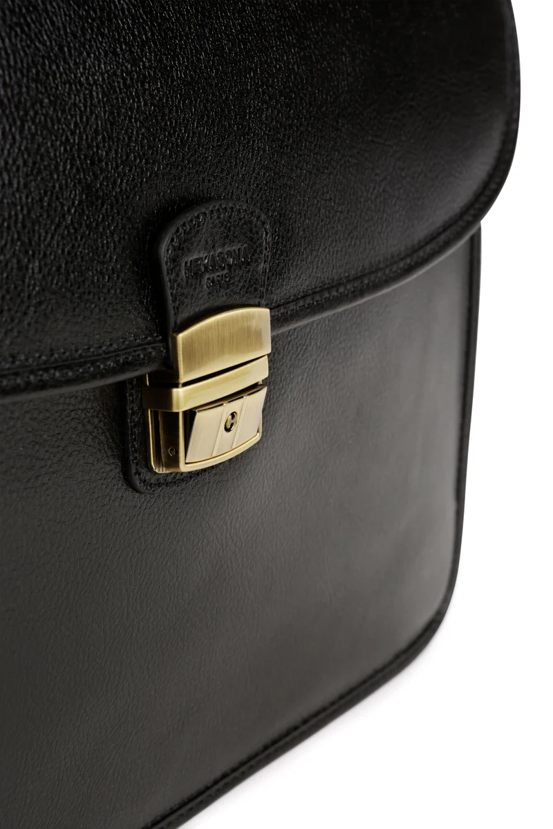 Cartable - A4 - Cuir