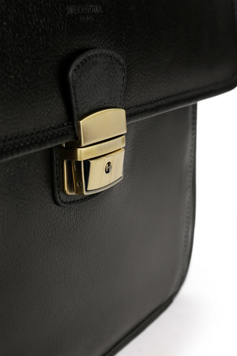 Cartable - A4 - Cuir