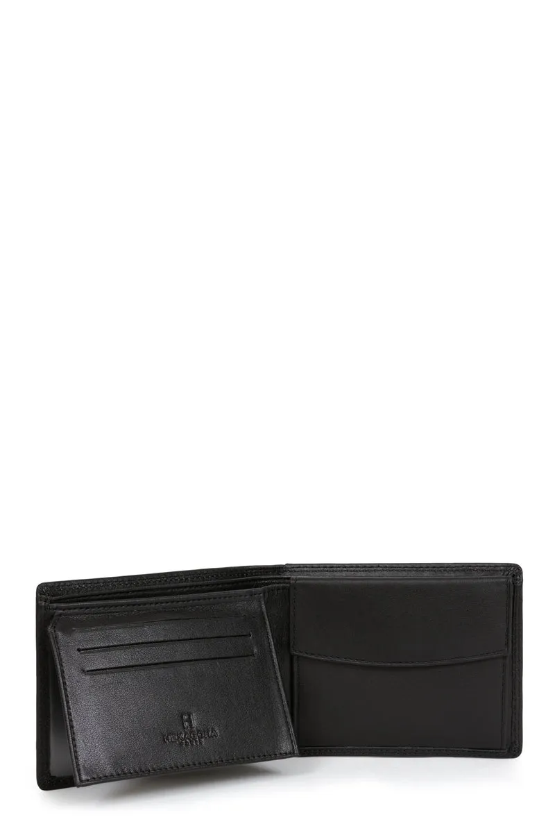 Portefeuille italien - 2 volets - Stop RFID - Cuir