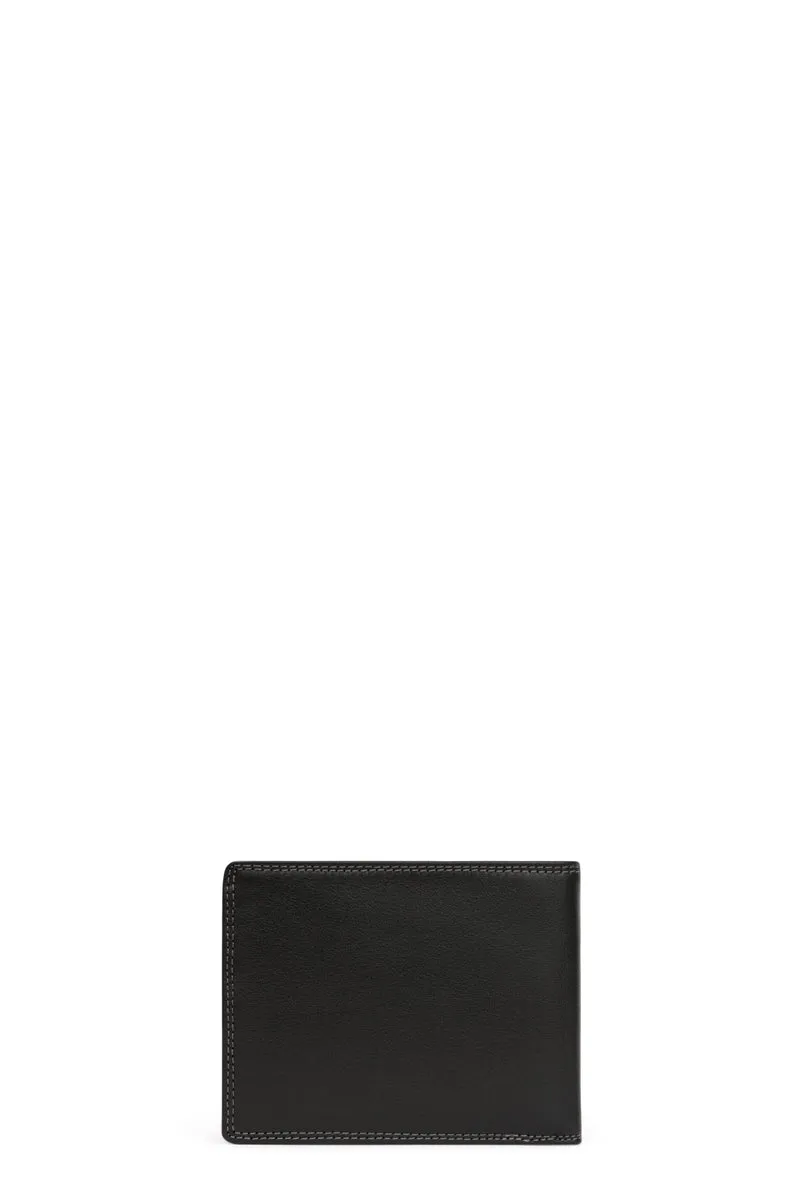 Portefeuille italien - 2 volets - Stop RFID - Cuir