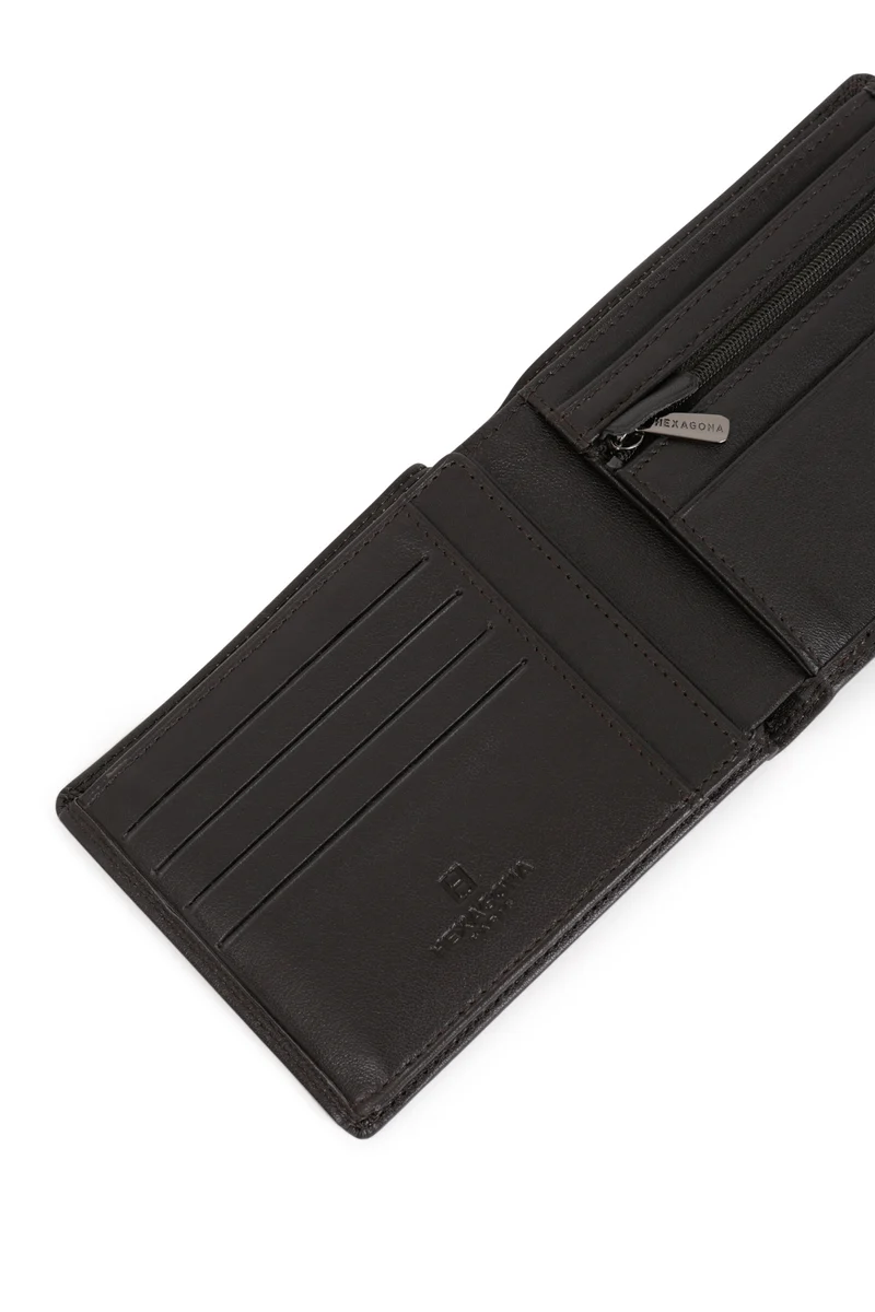 Portefeuille italien - 2 volets - Stop RFID - Cuir