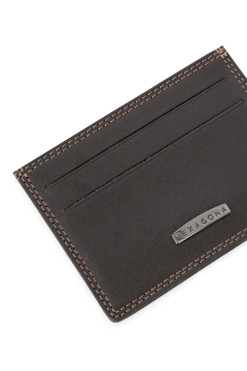Porte-cartes - Stop RFID - Cuir