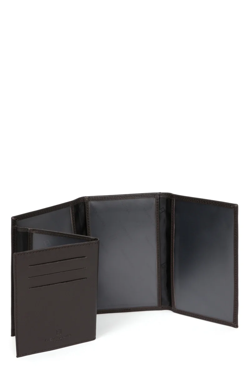 Porte-papiers - 3 volets - Stop RFID - Cuir