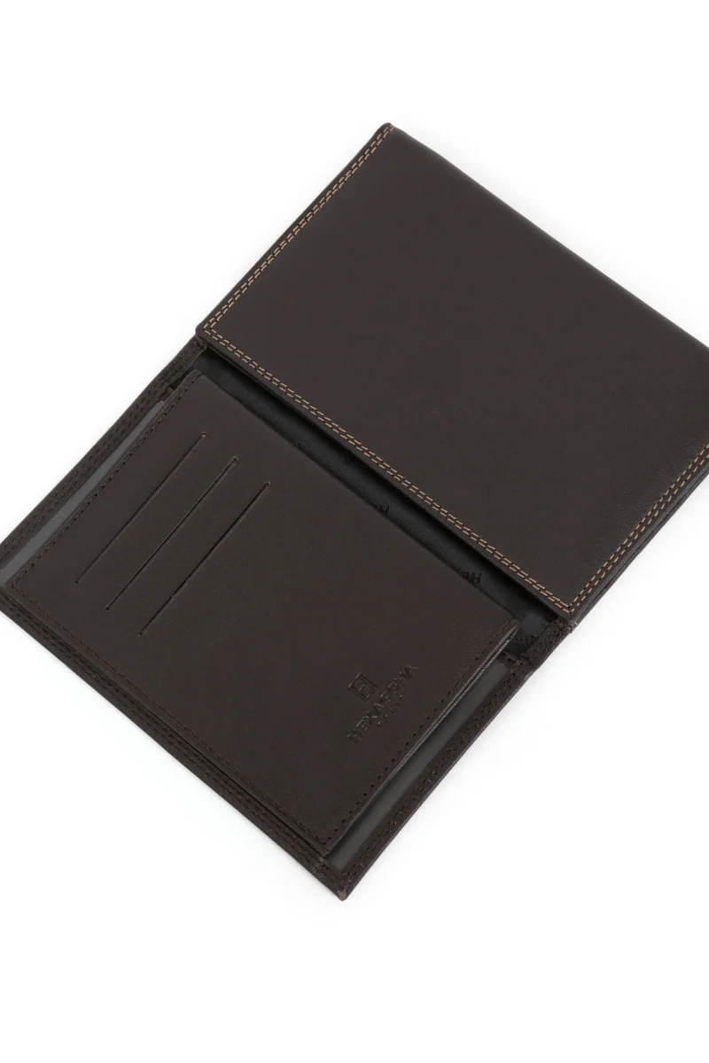 Porte-papiers - 3 volets - Stop RFID - Cuir