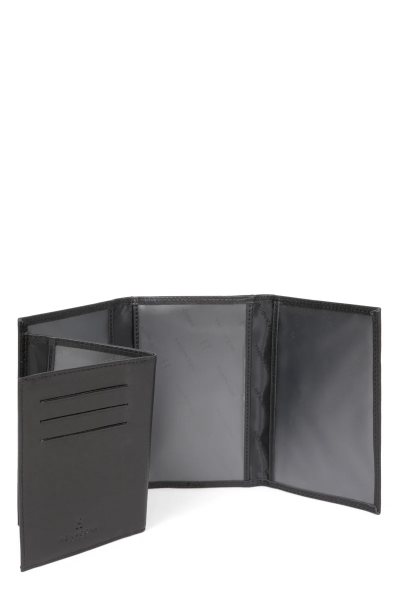 Porte-papiers - 3 volets - Stop RFID - Cuir