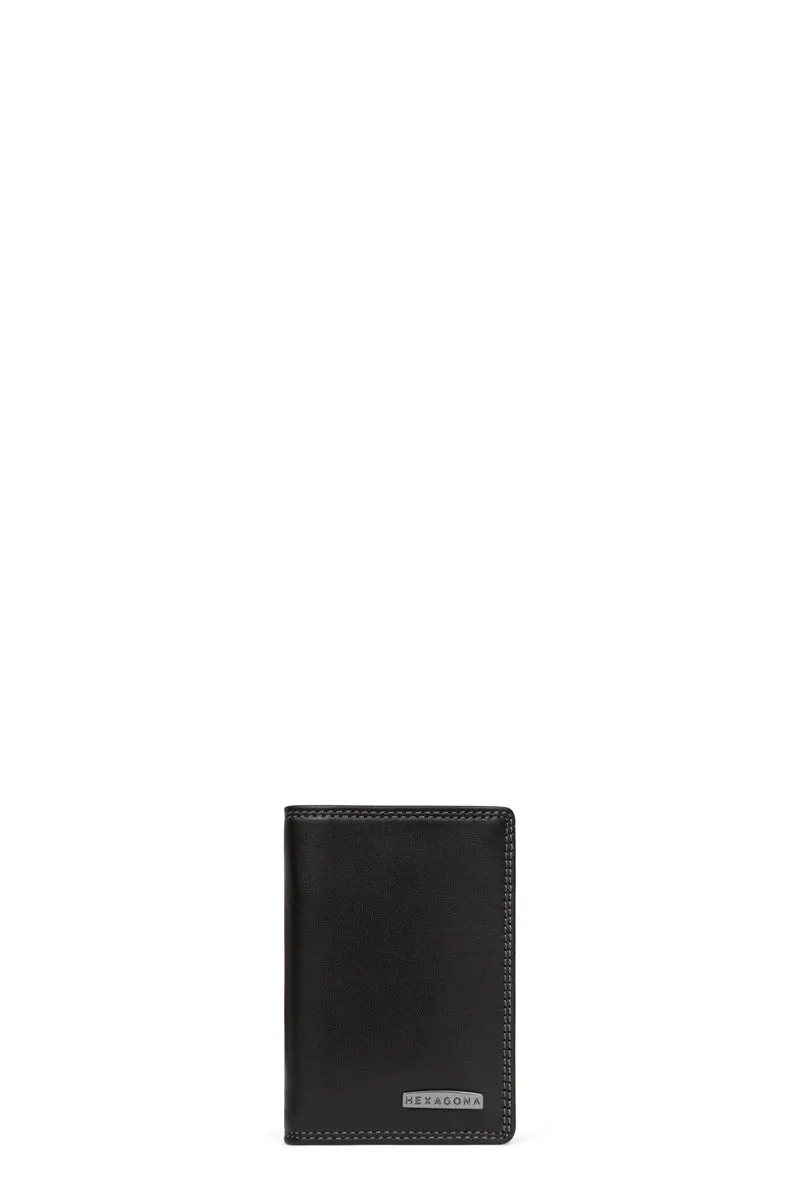 Porte-cartes - 1 volet - Stop RFID - Cuir