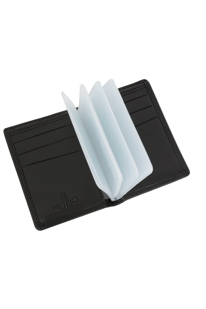 Porte-cartes - 1 volet - Stop RFID - Cuir