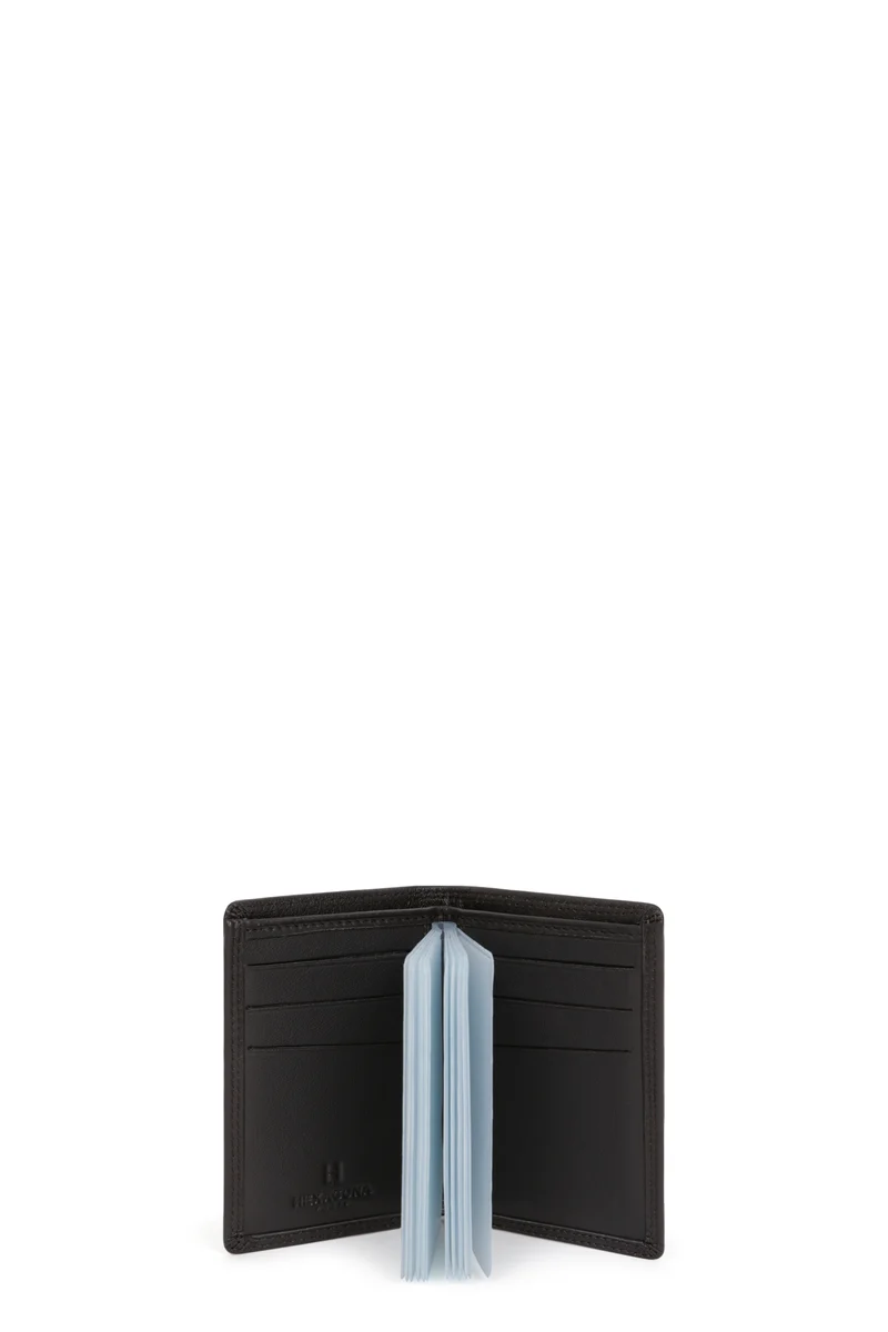 Porte-cartes - 1 volet - Stop RFID - Cuir