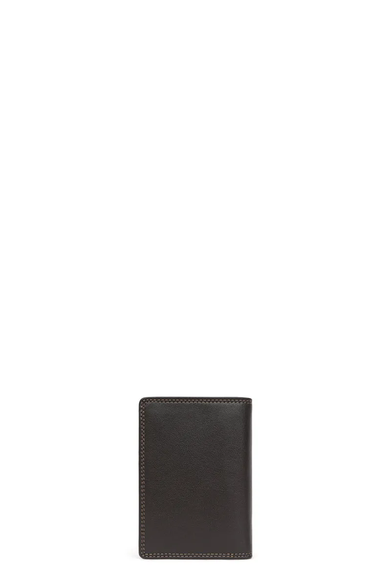 Porte-cartes - 1 volet - Stop RFID - Cuir