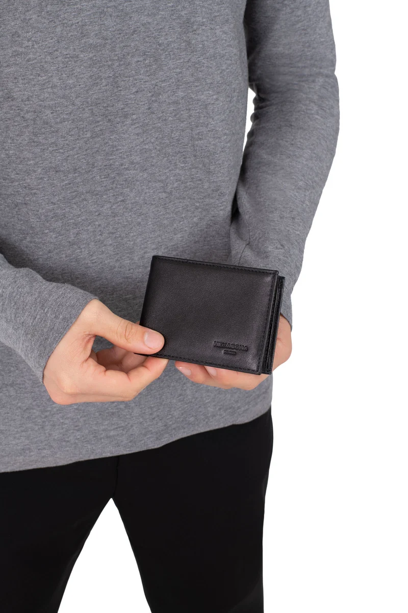 Portefeuille italien - 1 volet - Cuir