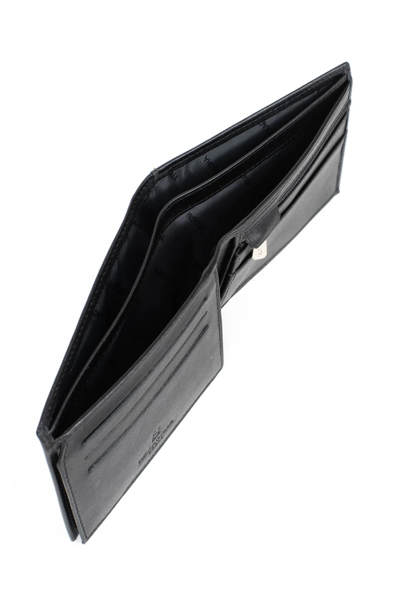 Portefeuille italien - 2 volets - Cuir