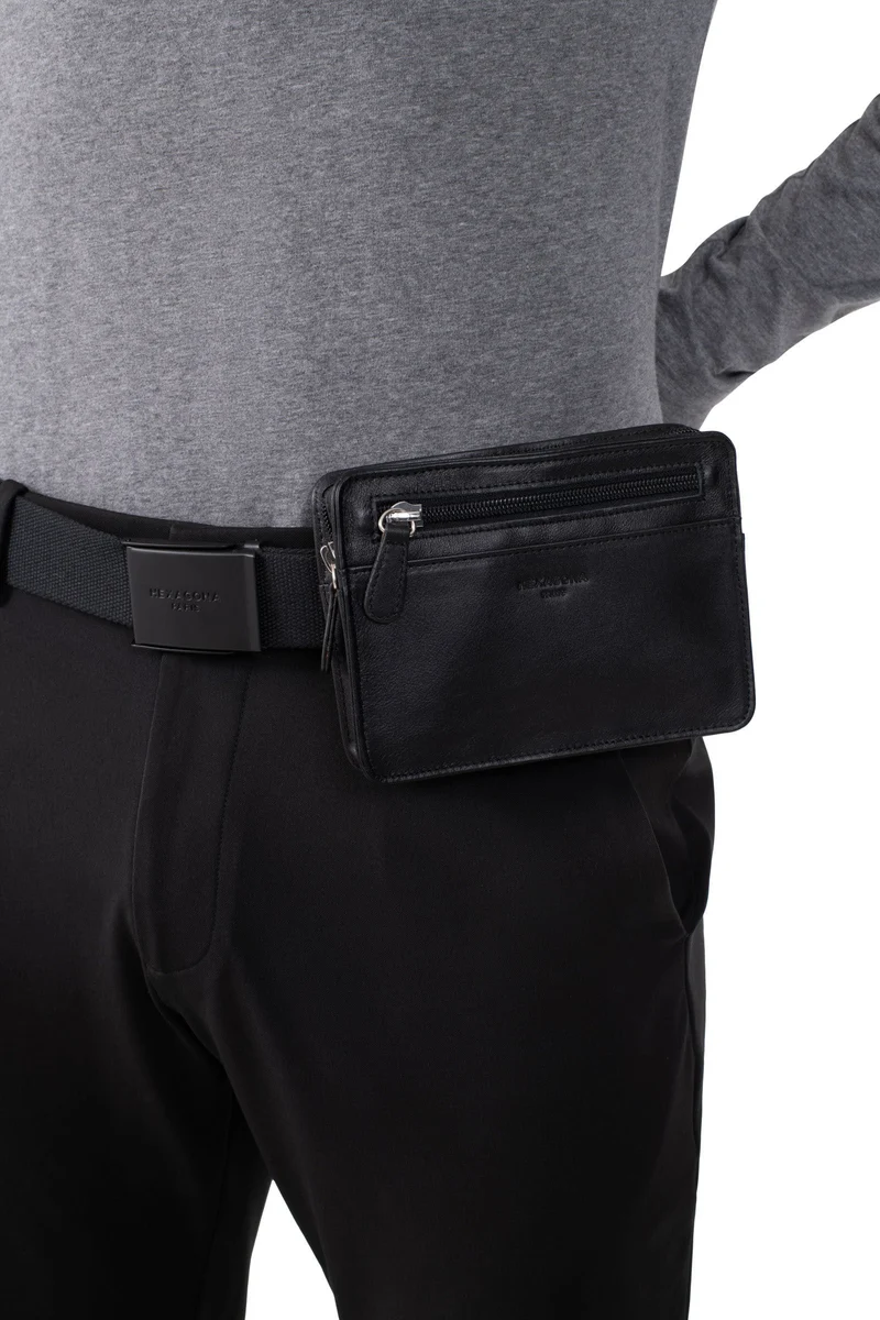 Pochette ceinture - Cuir