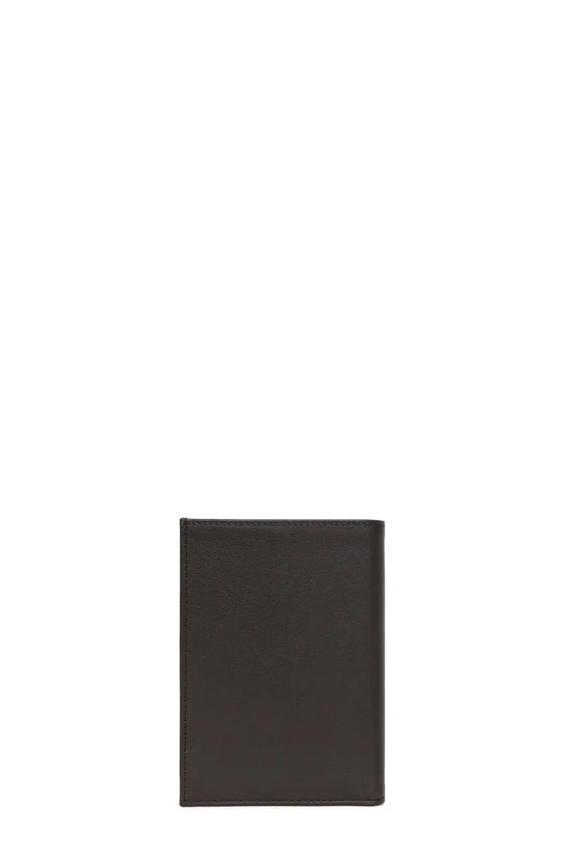Portefeuille européen - 2 volets - Cuir