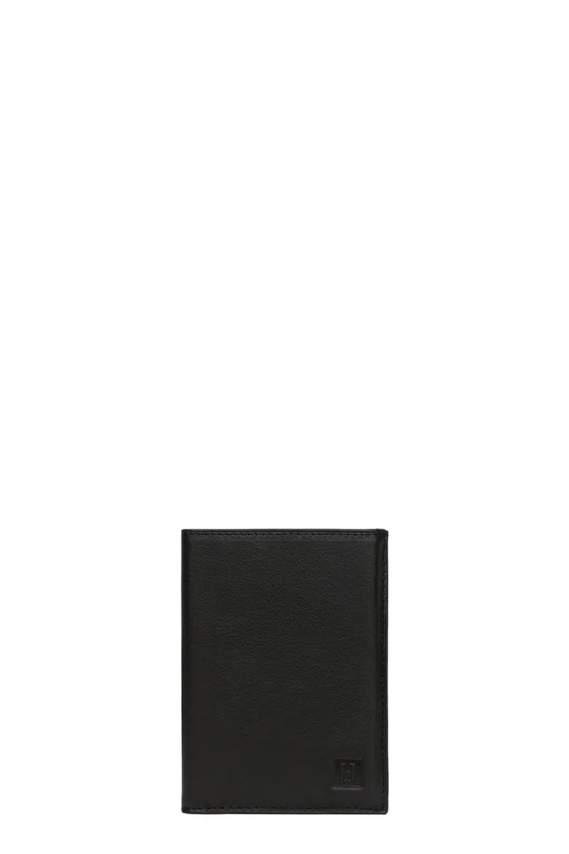Portefeuille européen - 2 volets - Cuir