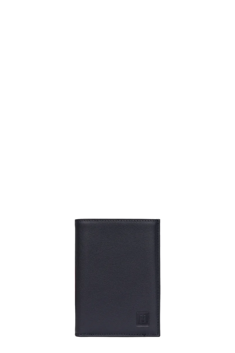 Portefeuille européen - 2 volets - Cuir