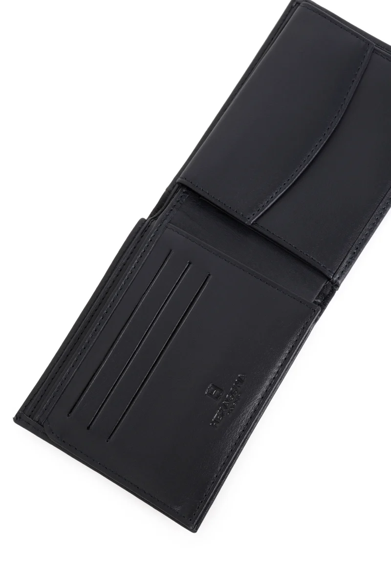 Portefeuille italien - 2 volets - Cuir