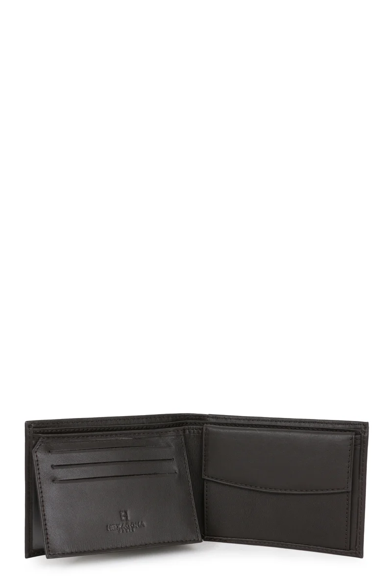 Portefeuille italien - 2 volets - Cuir