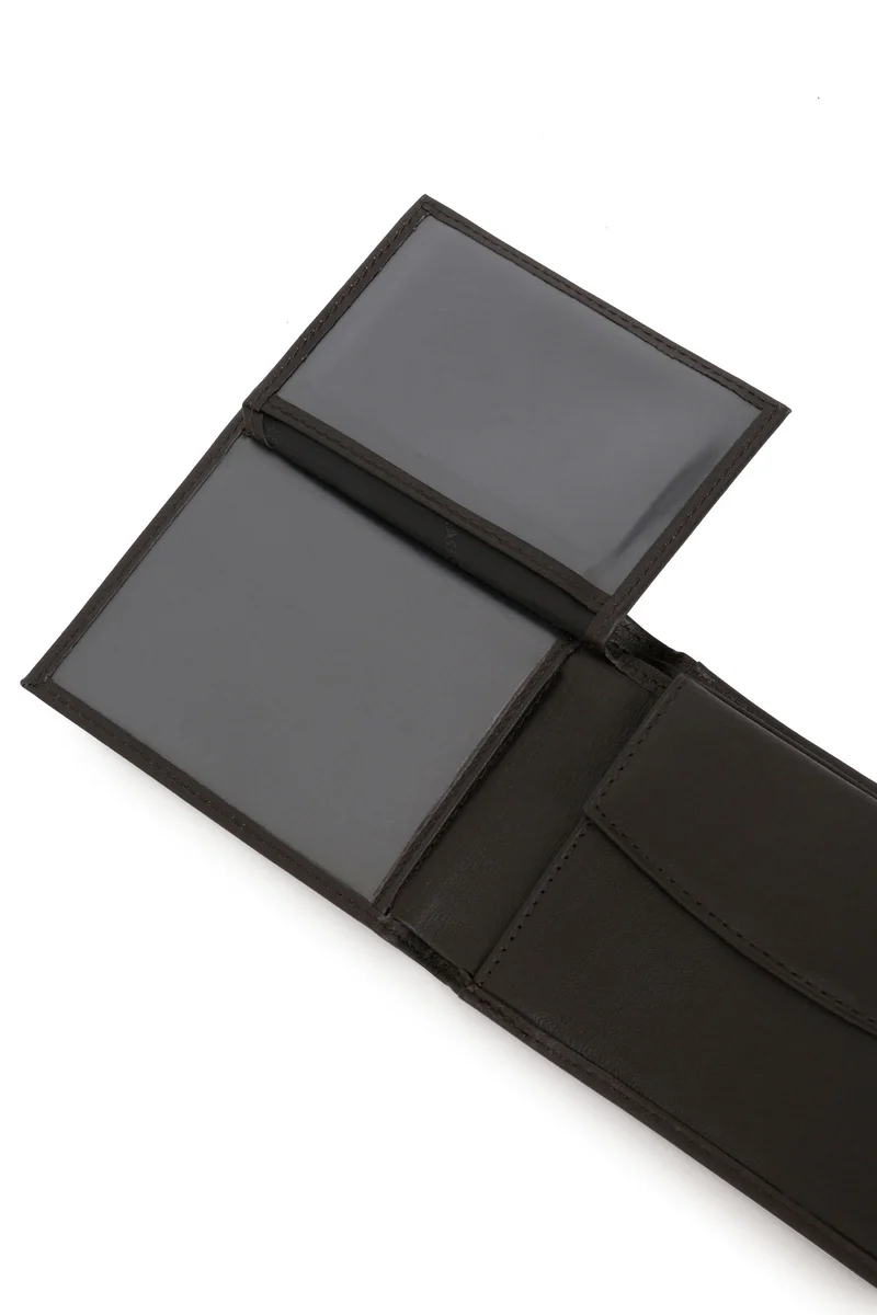 Portefeuille italien - 2 volets - Cuir