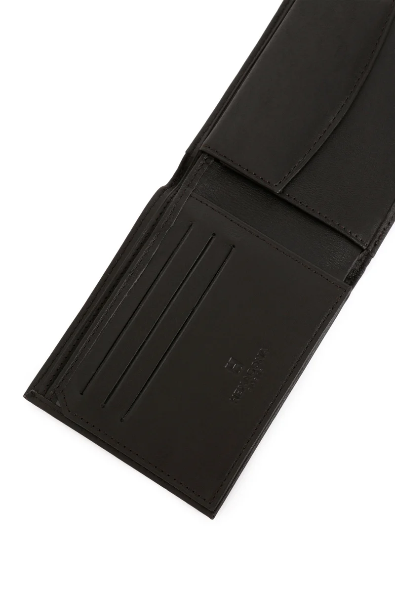 Portefeuille italien - 2 volets - Cuir