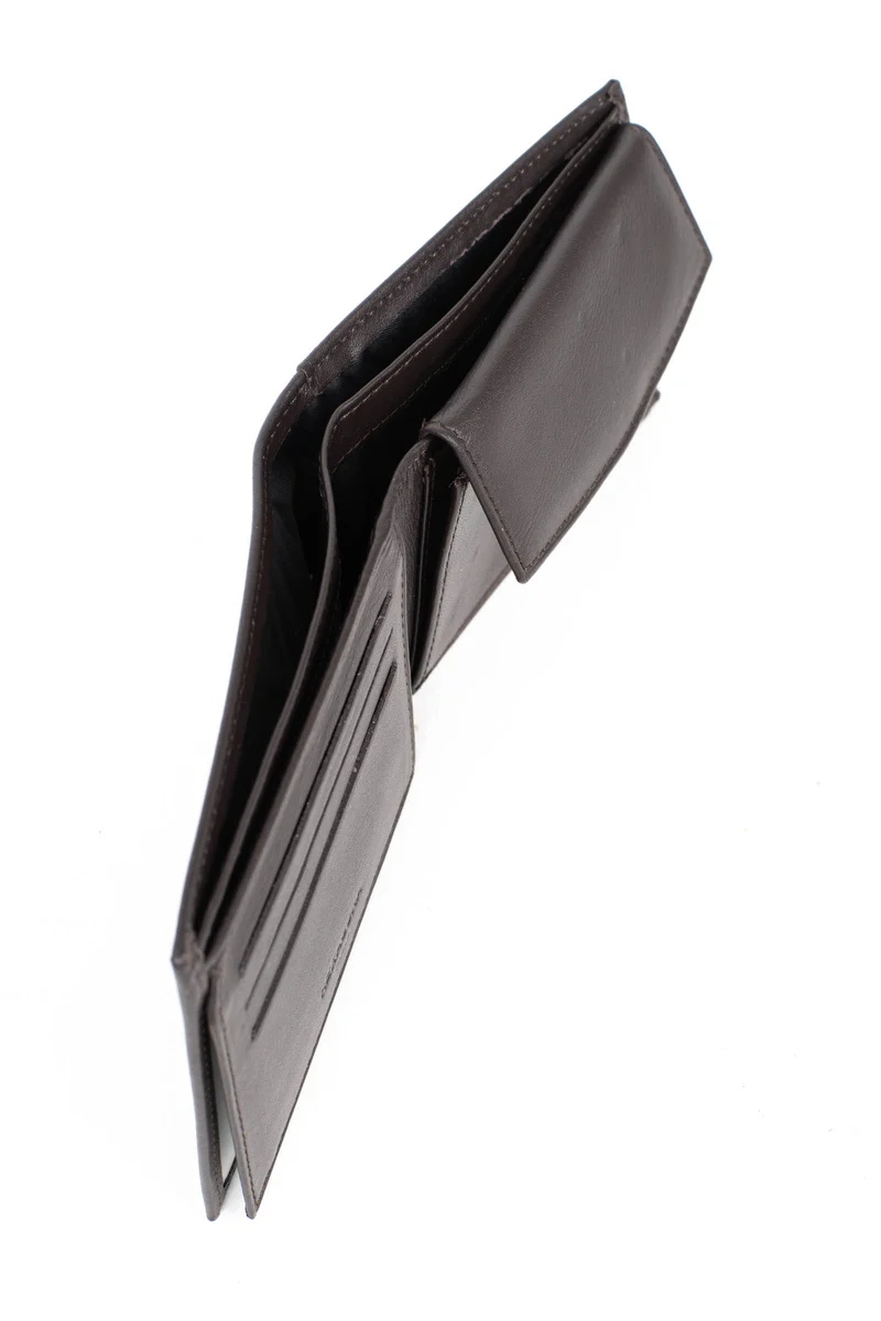 Portefeuille italien - 2 volets - Cuir