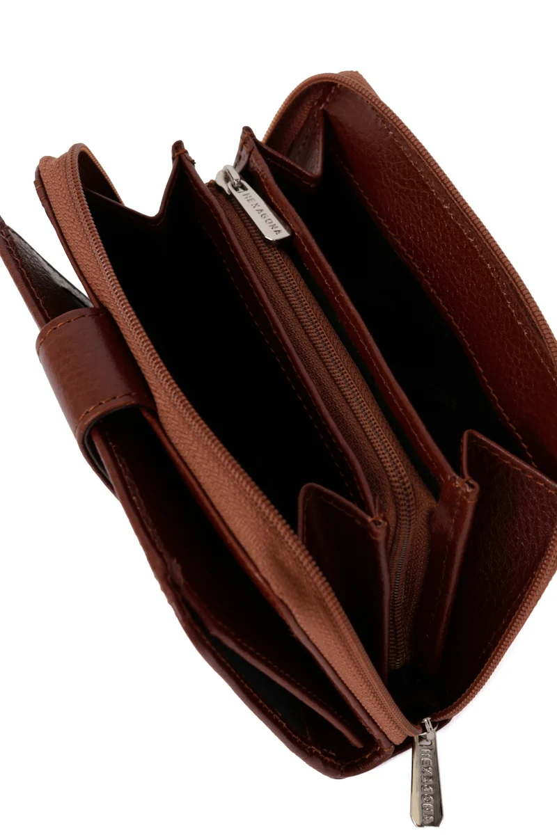 Portefeuille - 2 volets - Cuir