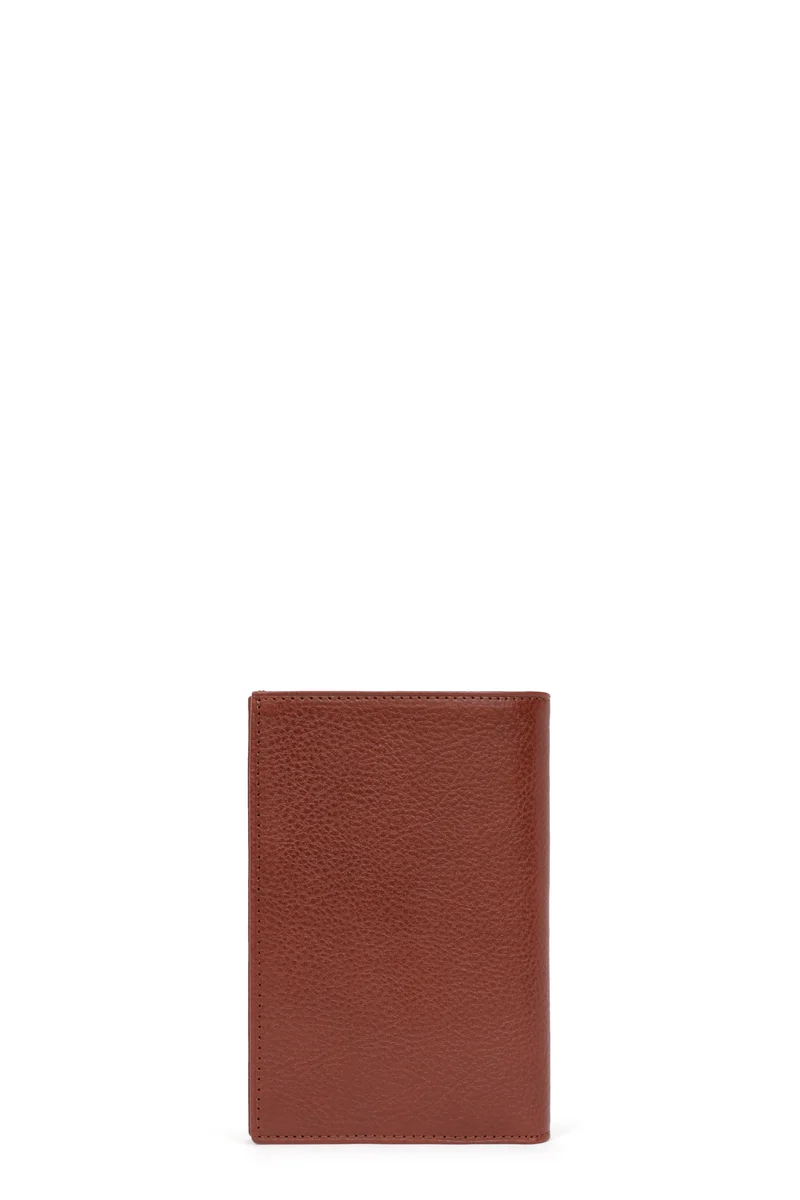 Portefeuille européen - 3 volets - Cuir