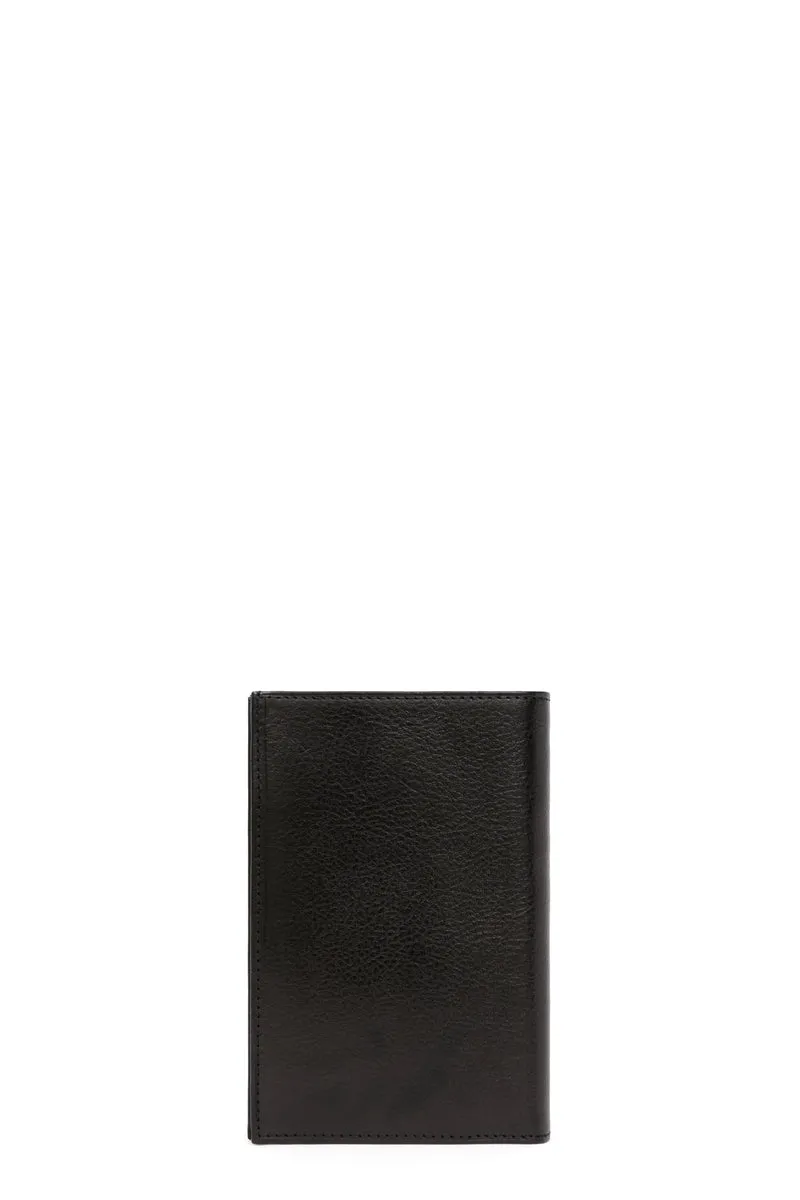 Portefeuille européen - 3 volets - Cuir