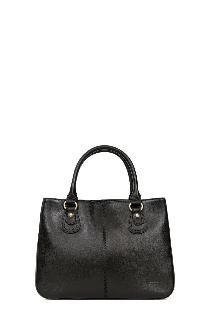 Sac porté main 2 poignées - Cuir
