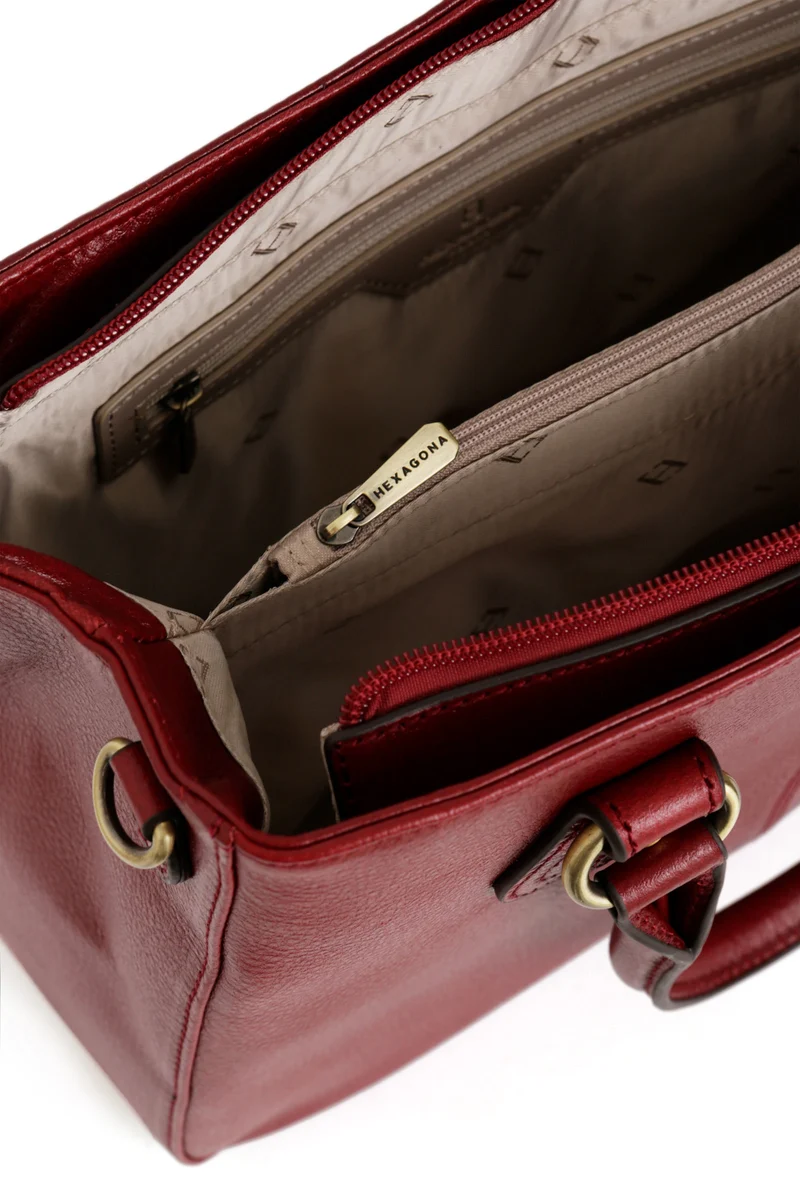 Sac porté main 2 poignées - Cuir