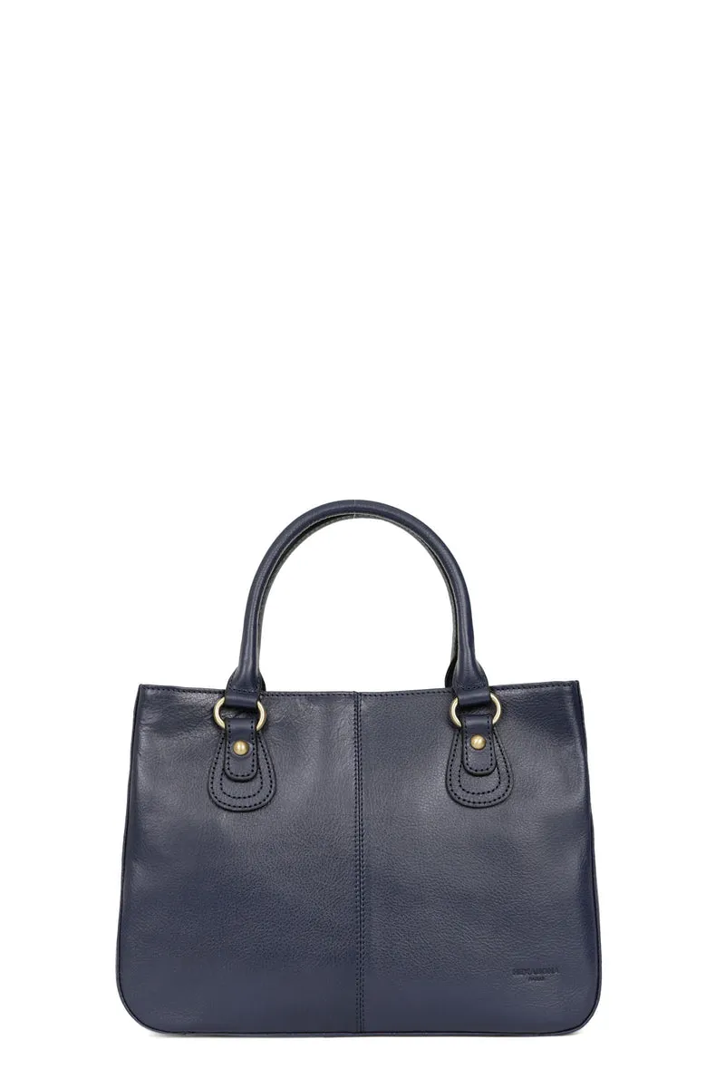 Sac porté main 2 poignées - Cuir