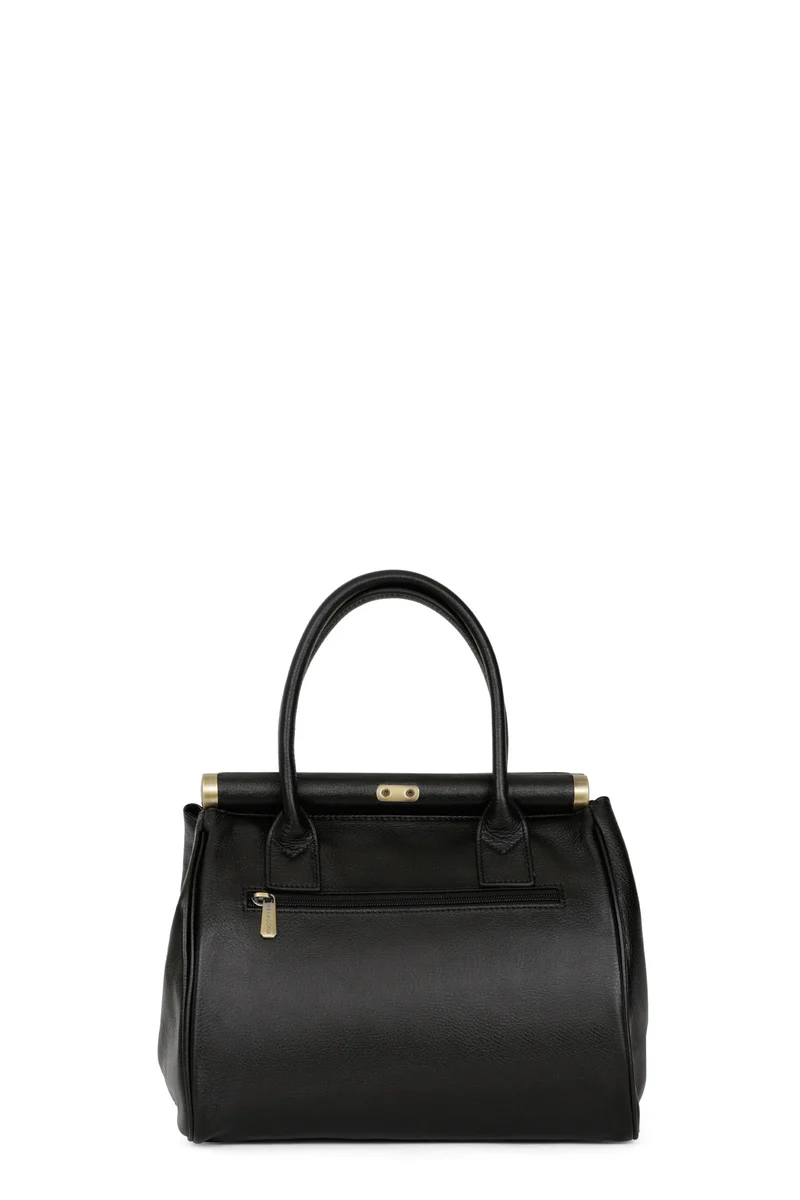 Sac porté main 2 poignées - Cuir