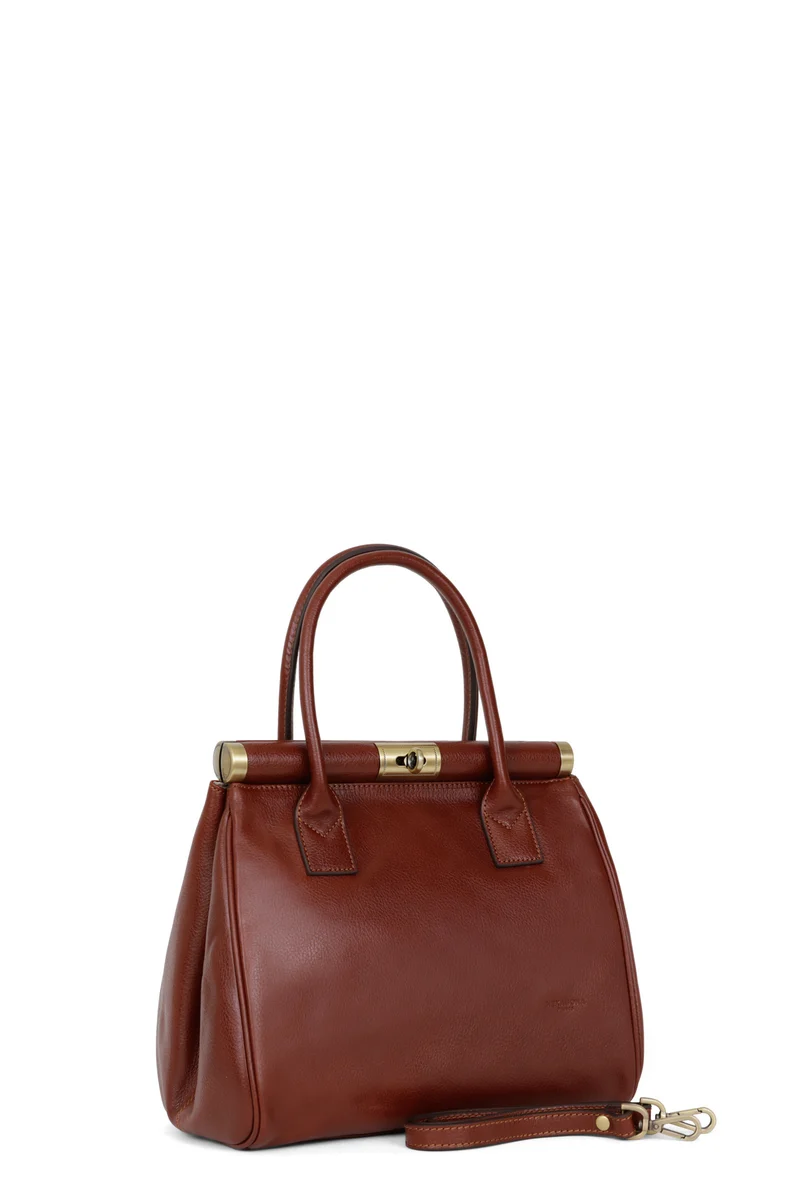 Sac porté main 2 poignées - Cuir