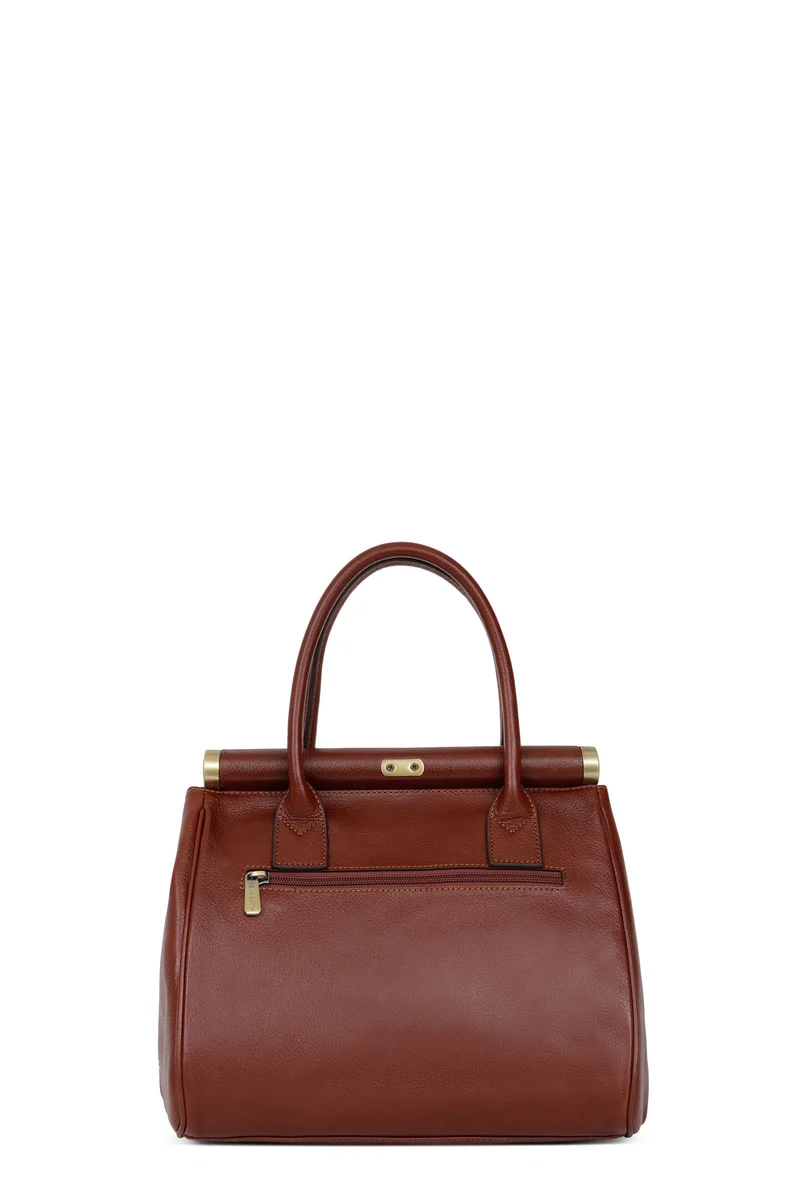 Sac porté main 2 poignées - Cuir
