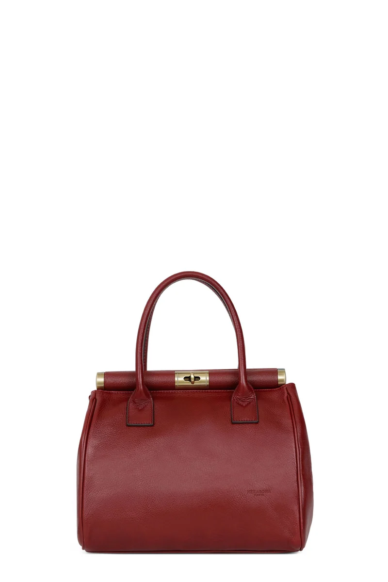 Sac porté main 2 poignées - Cuir